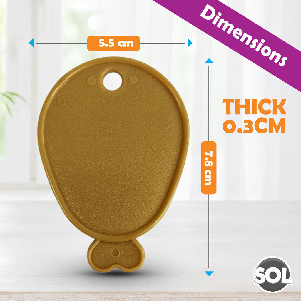 Balloon Weights Gold | Heavy Duty Helium Party Decor 24 Pack