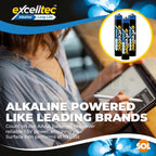 AAAA Batteries Alkaline 10 Pack 1.5V LR61 E96 MN2500