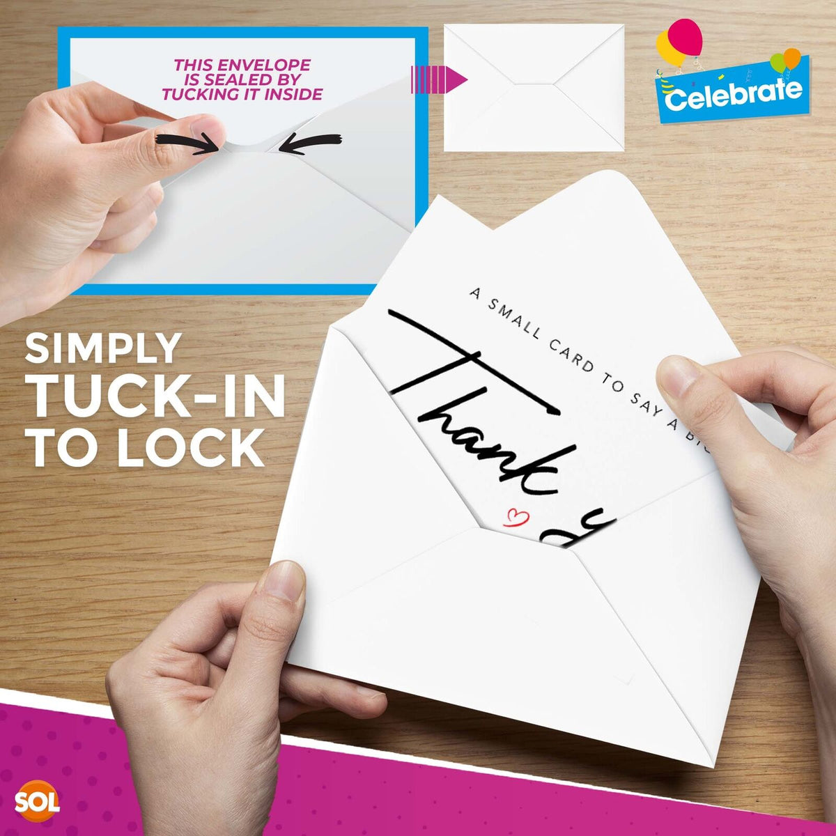 Thank You Cards with Envelopes | A6 Thankyou Notes for Birthday & Wedding | 18 Pack