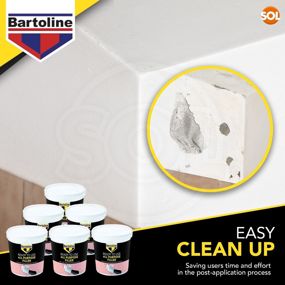 All Purpose Wall Filler Smooth | Interior & Exterior | 600g