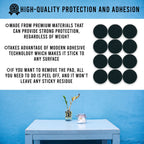 Self Adhesive Felt Pads Furniture | Chair & Table | 100 Pack