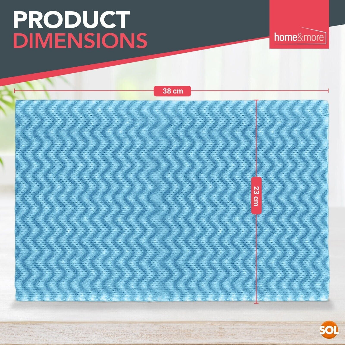 All Purpose Cleaning Cloths | Home Kitchen Hygienic Wipes | 200 Pack