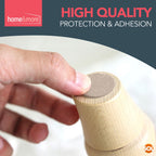 Felt Pads | Beige Self Adhesive Furniture Floor Protectors | 27 Pack