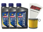 Suzuki Ecstar Semi-Synthetic Oil Change Kit for 2004-2013 LT-Z400 QUADSPORT