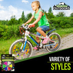 Bike Spokies Mixed Colours | Bicycle Wheel Plastic Beads | 36 Pack