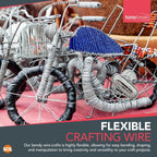 Craft Wire 0.7mm 20 Gauge | Silver Jewellery Modelling | 50M