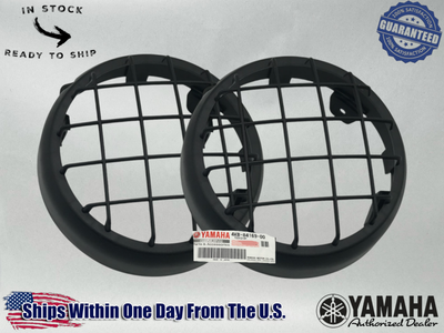 Yamaha OEM 2 Headlight Head Light Covers 350 4KB-84169-00-00
