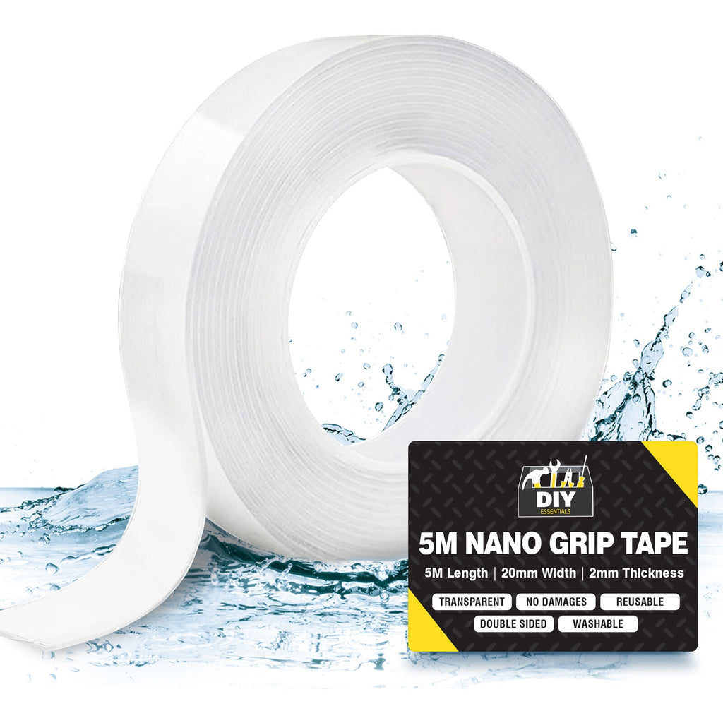 Nano Double 5M | Sided Tape Reusable | Washable & Removable