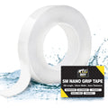 Nano Double 5M | Sided Tape Reusable | Washable & Removable