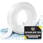 Nano Double 5M | Sided Tape Reusable | Washable & Removable
