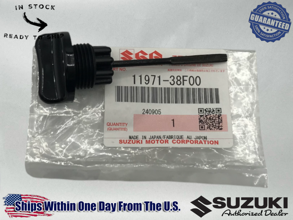 Suzuki OEM KINGQUAD 400 LT-A400 LTA LTF EIGER OIL LEVEL DIPSTICK 11971-38F00