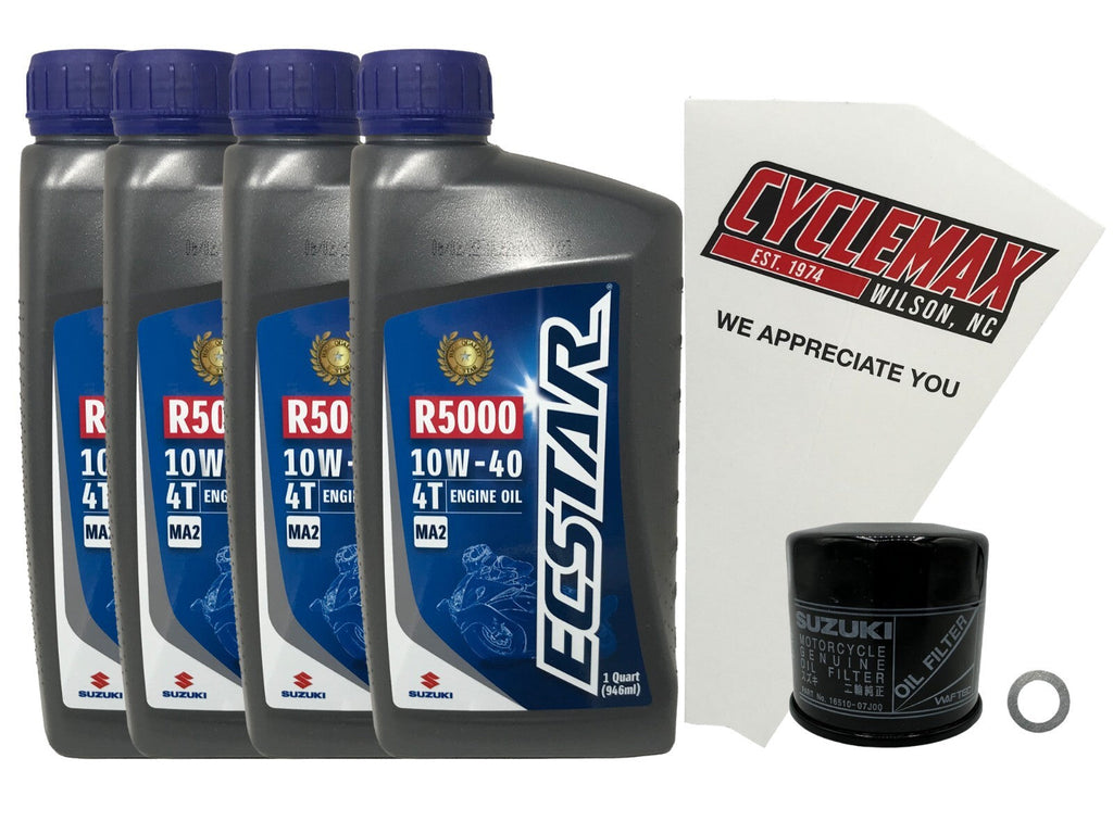 Suzuki Ecstar Standard Oil Change Kit for 2007-2011 GSX-1250