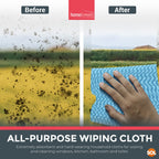 All Purpose Cleaning Cloths Blue | Multi Surface Wipes for Kitchen & Home | 100 Pack