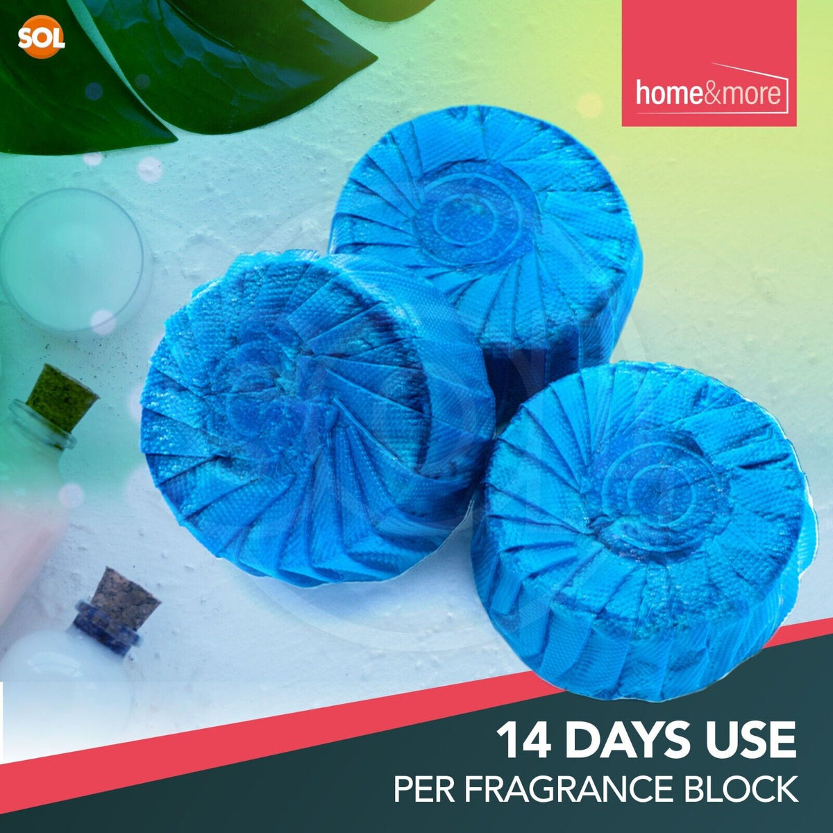 Cistern Blue Blocks Toilet Freshener Cleaner | 48 Pack