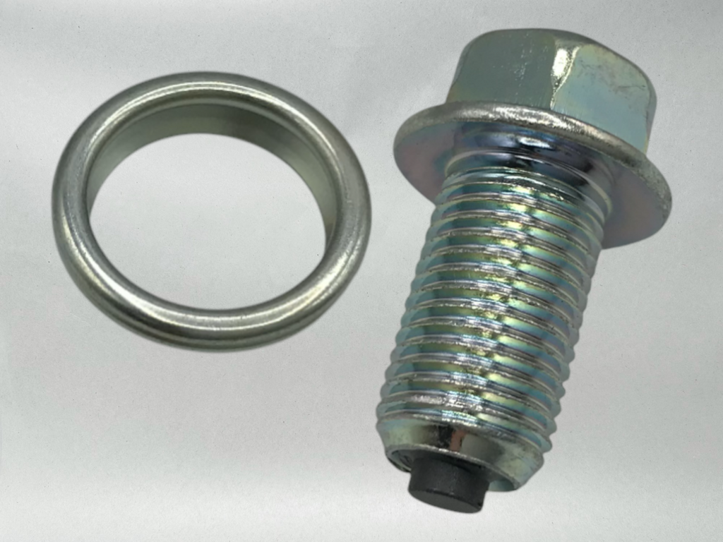 Suzuki Genuine OIL DRAIN PLUG & GASKET DR-Z400 DL650 09247-12011 & 09168-12002