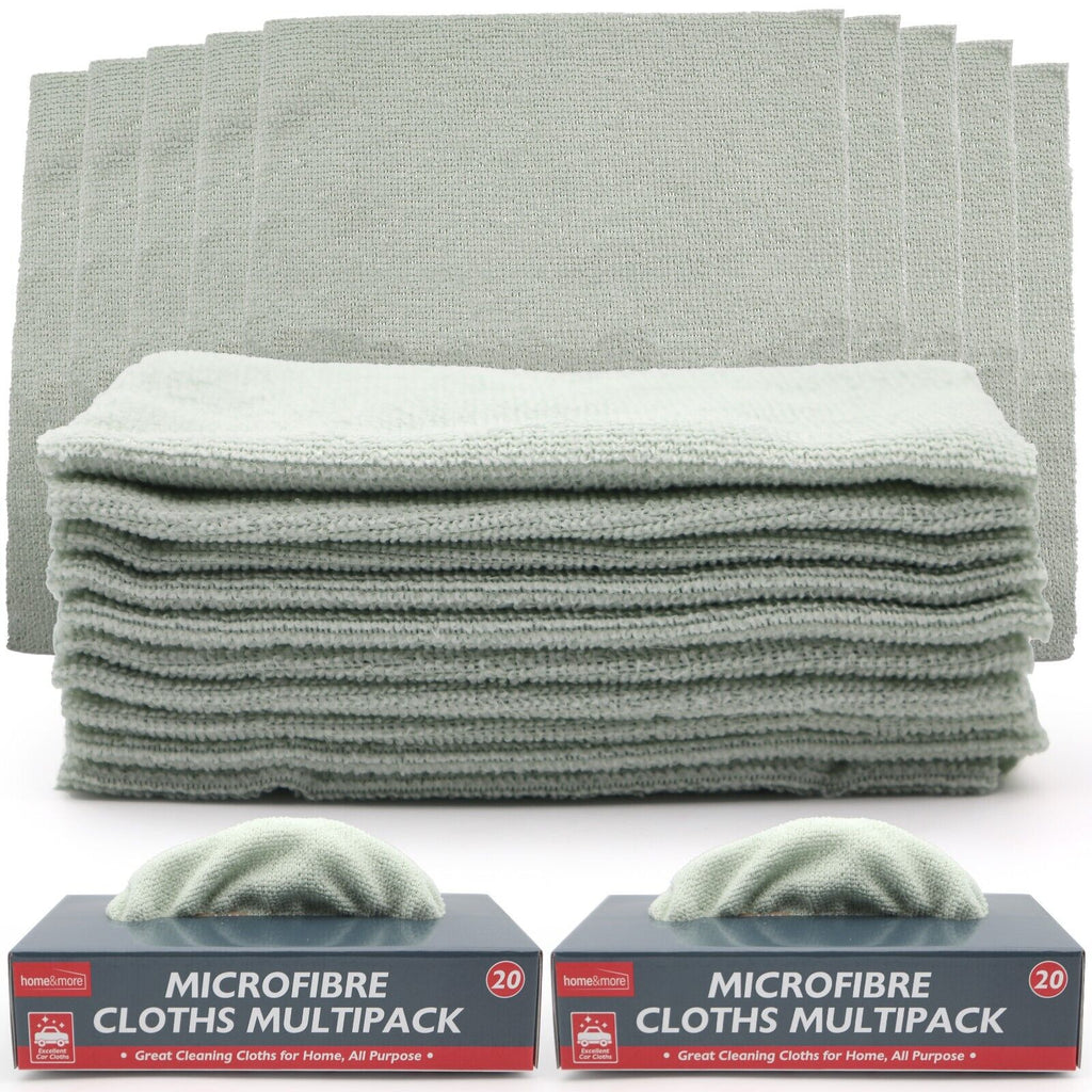 Microfiber Cleaning Cloths Car Polishing Edgeless | 40 Pack