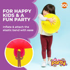 Large Punch Balloons | Party Bag Fillers | Children’s Birthday Loot Toys | 25 Pack