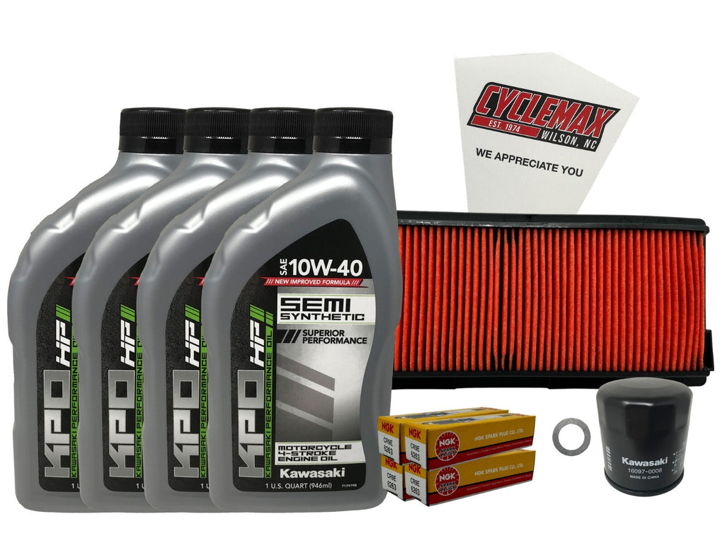 Kawasaki KPO Semi-Synthetic Tune-Up Kit for 2005-2006 NINJA ZX-6R