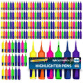 Assorted Highlighter Pens | Fluorescent Colour Markers | 144 Pack