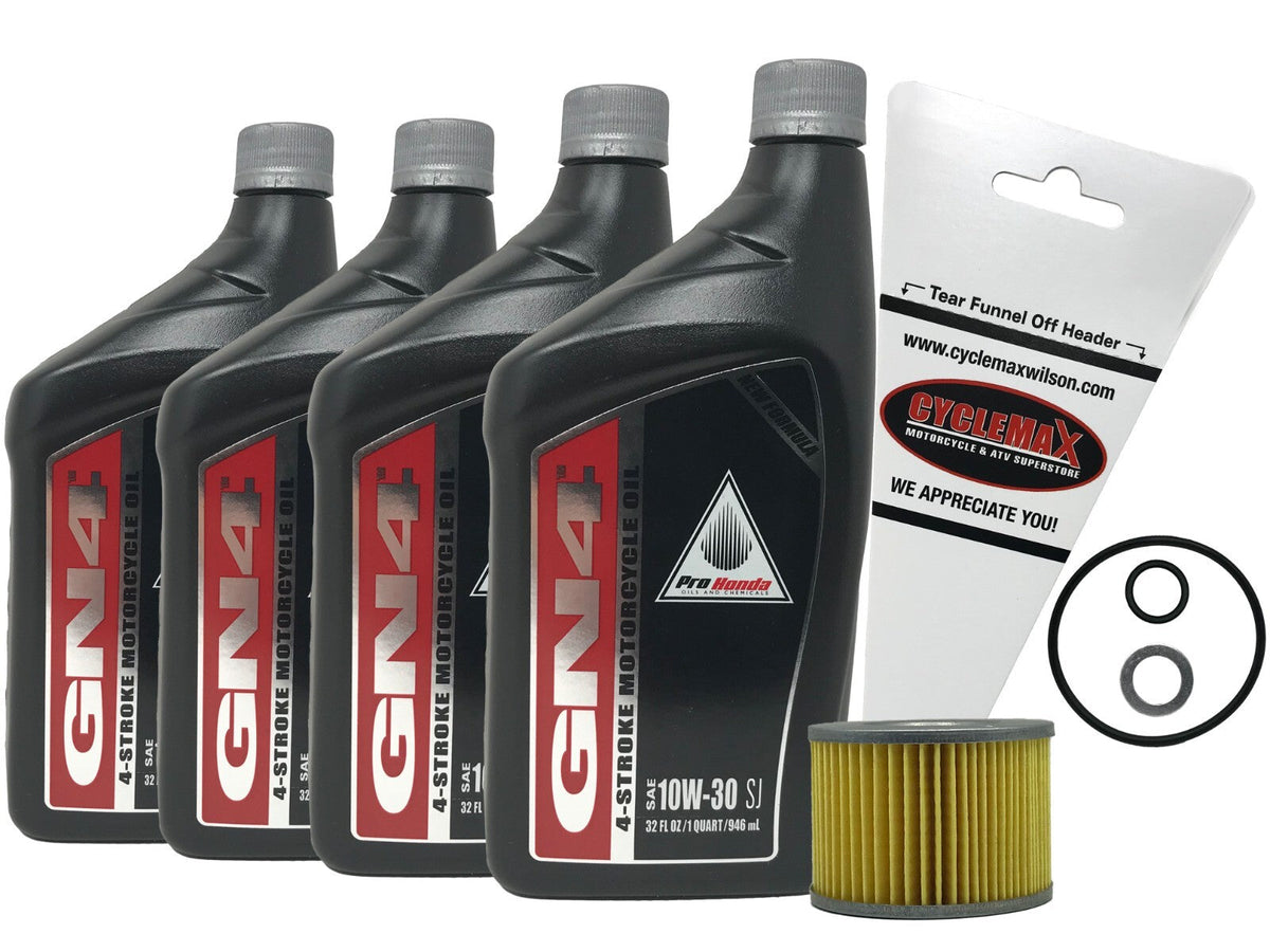 Honda GN4 Standard 10W-30 Oil Change Kit for 1977-1983 CBX1000