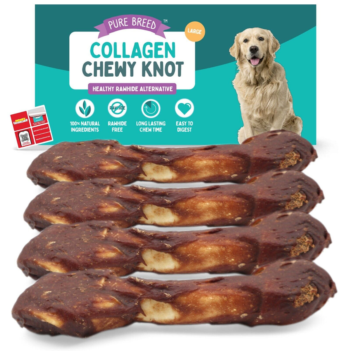 Collagen Dog Treats Chicken & Beef Flavour | 6 Inch