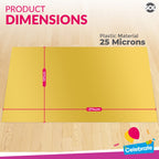 Plastic Table Cloth Covers Rectangular | Party Tableware | 2 Pack