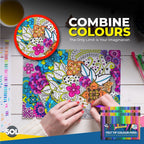 Felt Tip Pens | Fine Fibre Art, School & Craft | 100 Pack