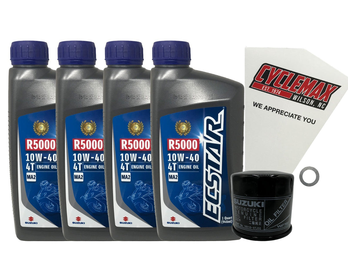 Suzuki Ecstar Standard Oil Change Kit for 2002-2023 KINGQUAD 400