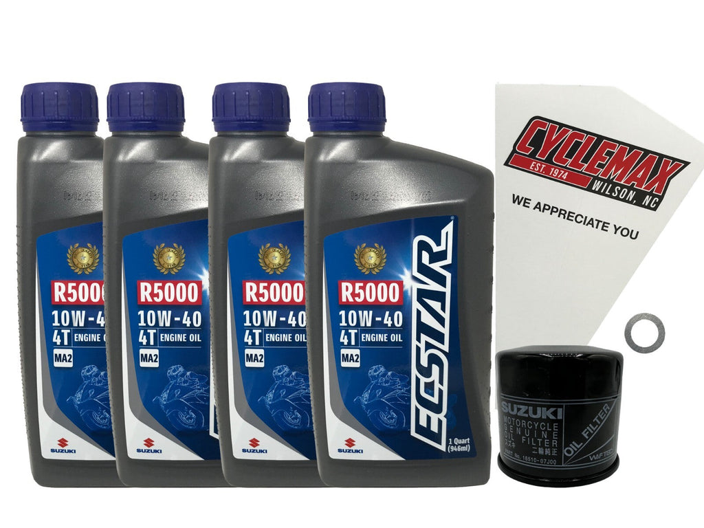 Suzuki Ecstar Standard Oil Change Kit for 2011-2023 VL800