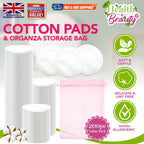 Cotton Wool Pads Round Face Baby Cosmetic | 200 Pack