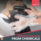 Disposable Plastic Gloves PE | Catering Food Safe Prep | 300 Pack
