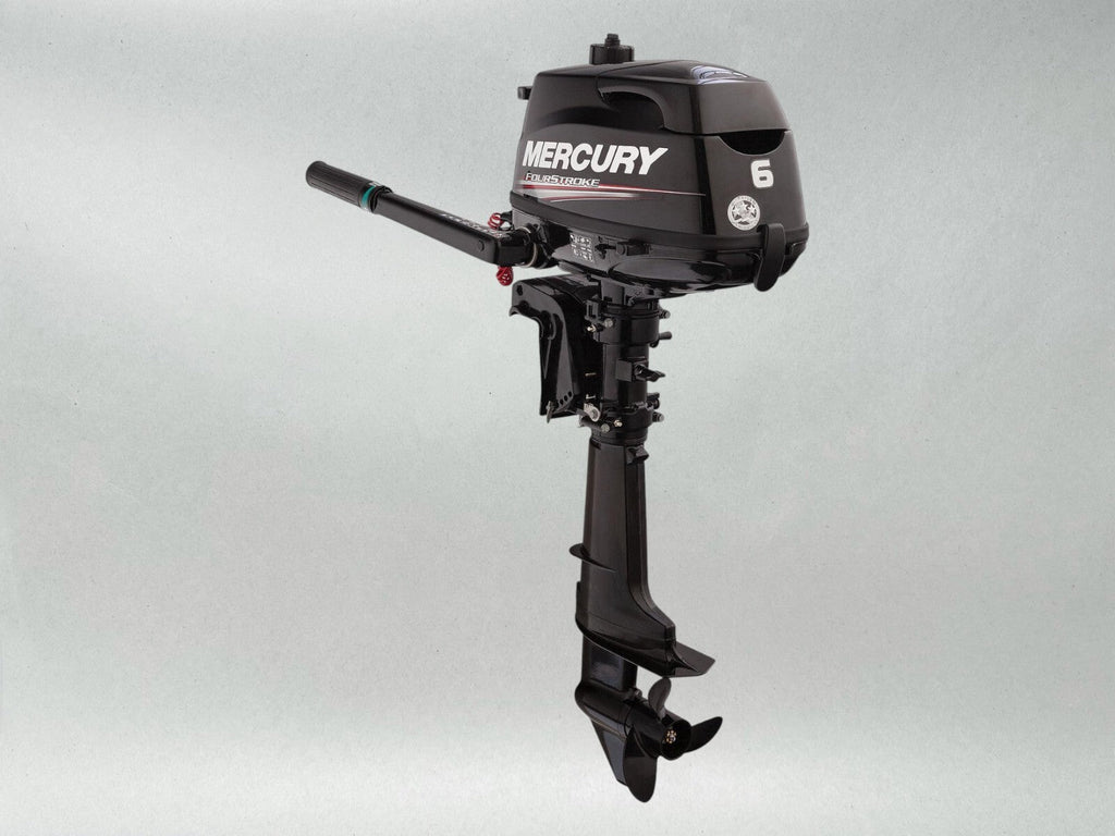 Mercury 5hp Tiller FourStroke Outboard Motor, 15" Shaft Model ME 5MH
