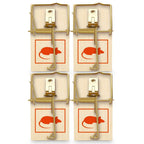 Wooden Mouse Traps | Reusable Rodent Pest Control | 4 Pack
