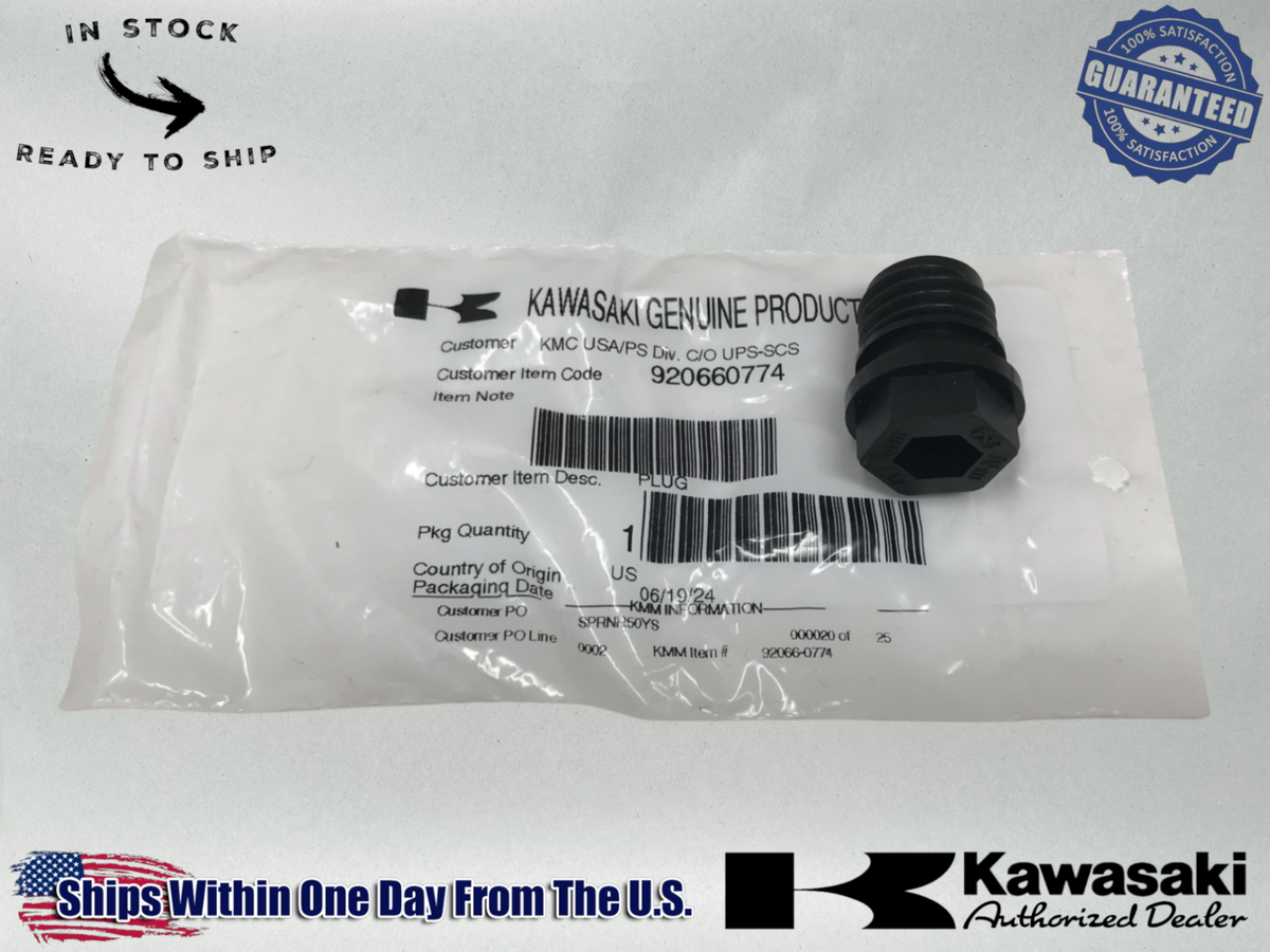 Kawasaki OEM Oil Drain Pan 92066-0774 / FH381V-FH721V ENGINES, 12D5