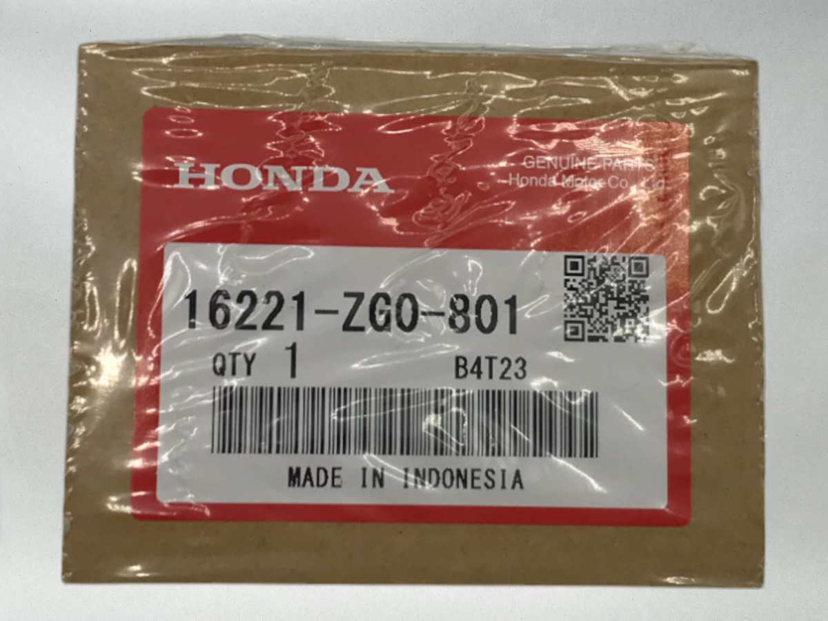 Honda Genuine OEM Carburetor Gasket BF2D EU2000i GX100 GXH50 16221-ZG0-801
