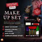 Halloween Zombie Make Up Kit Face Paint Fake Blood Set
