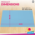 Plastic Table Cloth Covers Rectangular | Party Tableware | 2 Pack