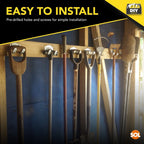 Tool Hooks & Screws | Garage Wall Bike Storage | 30 Pack