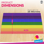 Plastic Table Cloth Covers Rectangular | Party Tableware | 2 Pack