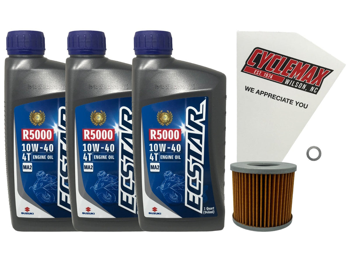 Suzuki Ecstar Standard Oil Change Kit for 2001-2009 GS500