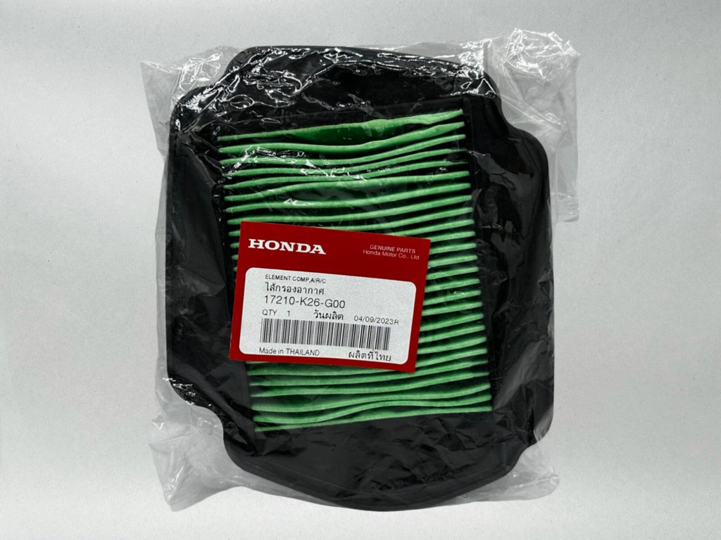 Honda Genuine OEM Authentic Air Filter 17210-K26-G00