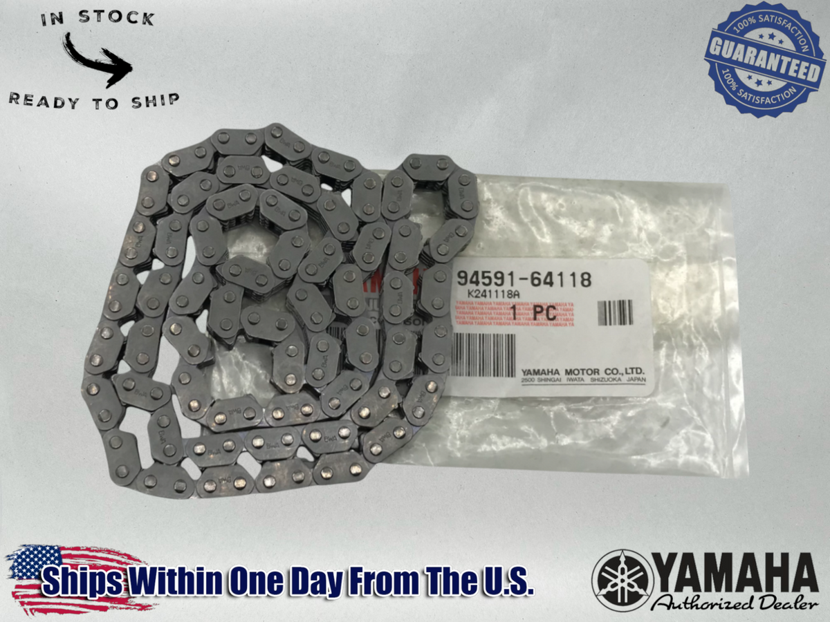 Yamaha OEM 2006-20 YZF-R6 YZF R6 YZFR6 CAM TIMING CHAIN 94591-64118-00