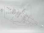 Honda OEM RECOIL STARTER ASSY FOR GX35 AND GX50 HONDA 4 STROKE 28400-Z3V-003