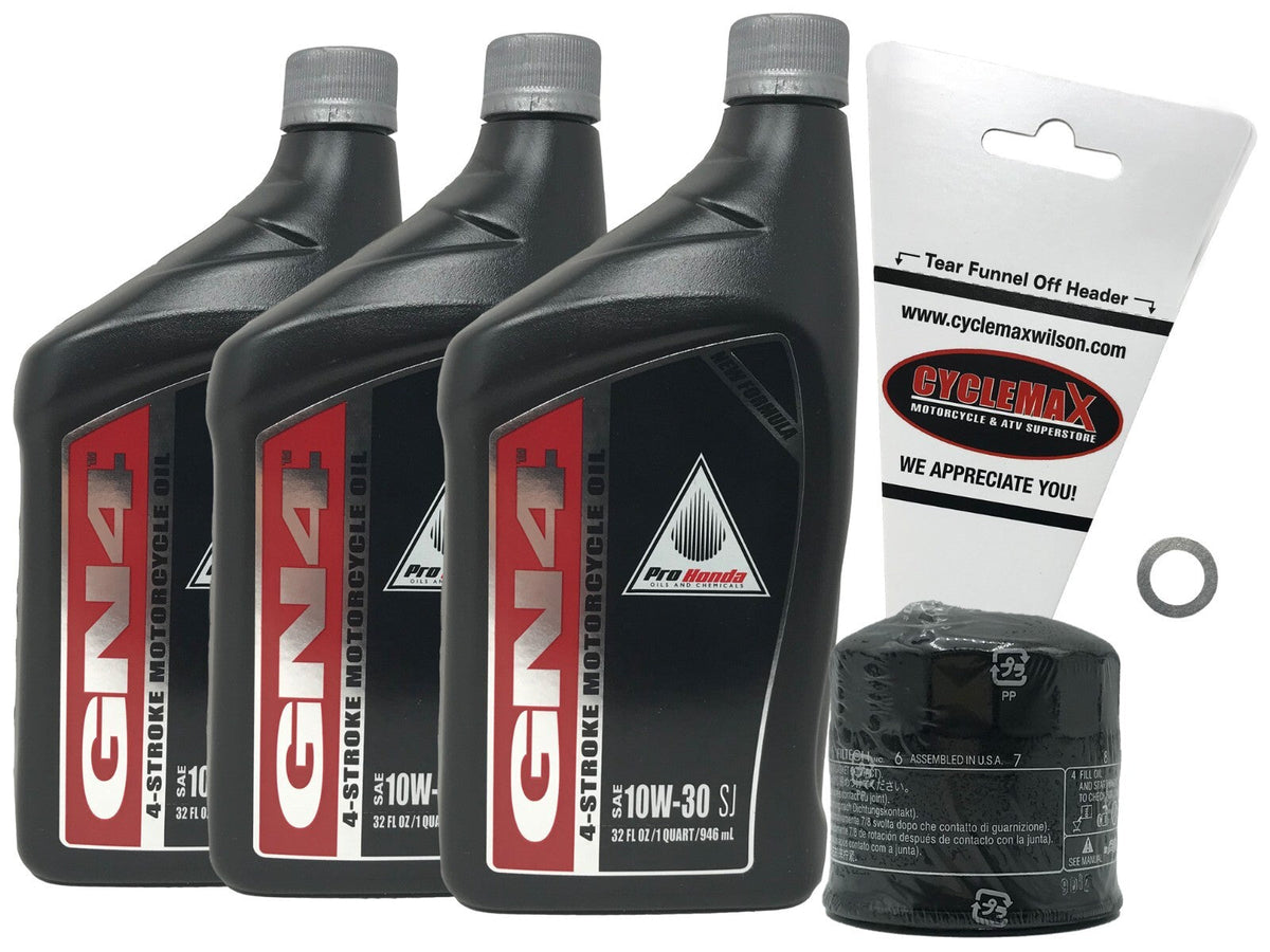 Honda GN4 Standard 10W-30 Oil Change Kit for 1984-1986 VF500 INTERCEPTOR