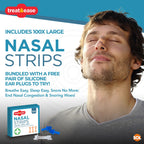 Nasal Strips Large Anti Snore | Clear Breathing & Sleep Aid | 100 Pack