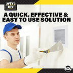 Self Adhesive Wall Repair Patch | Mesh Drywall Plastering | 4 Pack