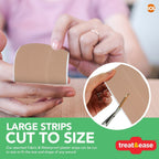Washproof & Fabric Dressing Strip 2M x 6.5CM | Premium Adhesive Plasters | 2 Pack