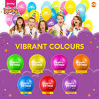 Happy Birthday Balloons 9 Inch Helium Party Wedding Latex | 25 Pack