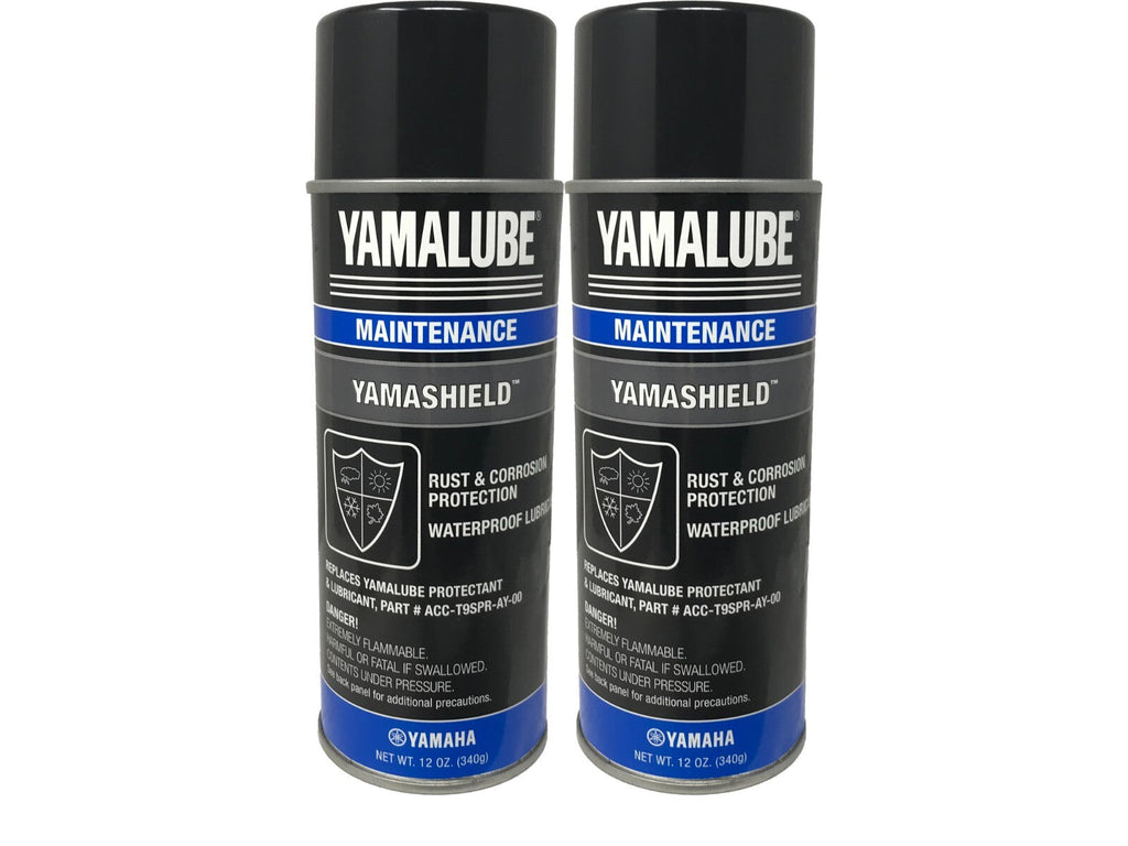 Yamaha Genuine OEM Yamalube 12 Oz. Yamashield Can ACC-YAMSH-LD-00 - 2 Pack