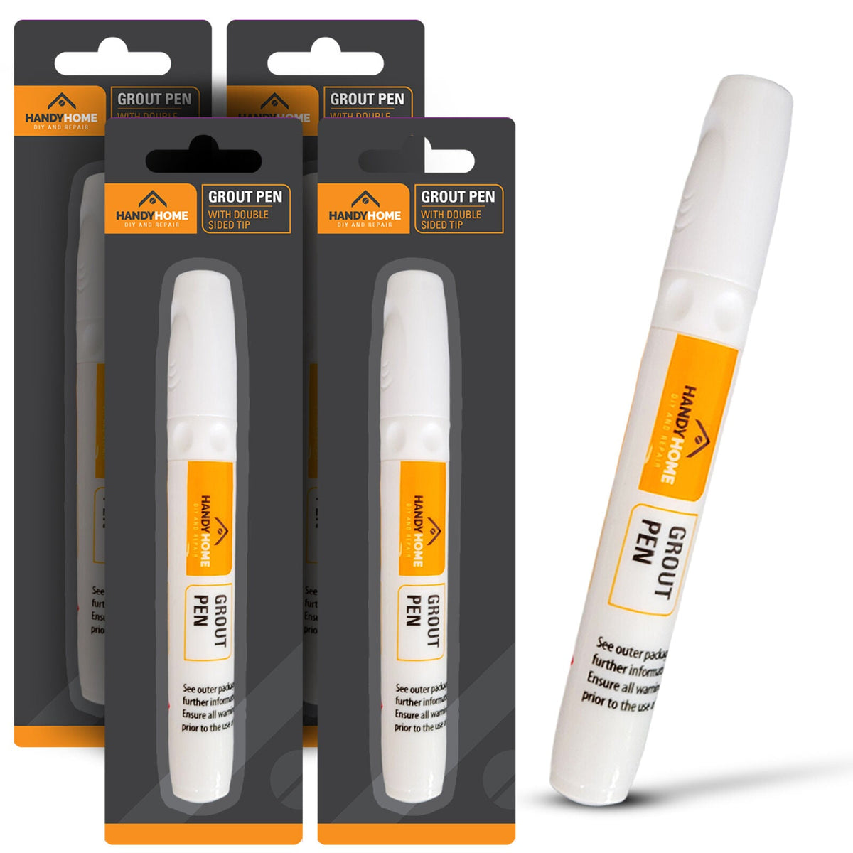 1-5 White Tile Grout Pen | Kitchen Bathroom Waterproof Marker_OTL